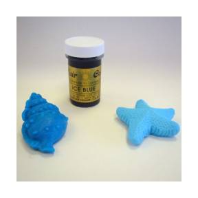 Colorant Pasta/Gel - ICE BLUE / Albastru Gheata 25g - Sugarflair - Anyta Cooking