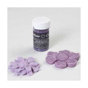 Colorant Pasta/Gel - LAVENDER / Violet Lavanda 25g - Sugarflair - Anyta Cooking