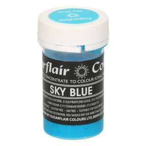 Colorant Pasta/Gel - SKY BLUE / Albastru Cer 25g - Sugarflair - Anyta Cooking