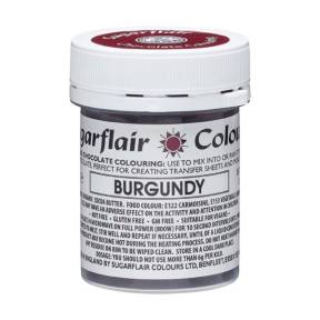 Colorant pentru Ciocolata - Burgundy - 35 g - Sugarflair - Anyta Cooking