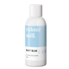 Colorant pt Ciocolată ,Crema de Unt etc.-Baby Blue, 100 ml-Colour Mill