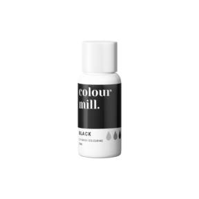 Colorant pt Ciocolată ,Crema de Unt etc.-Black, 20 ml-Colour Mill - Anyta Cooking
