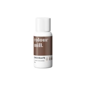 Colorant pt Ciocolată ,Crema de Unt etc.-Chocolate, 20 ml-Colour Mill