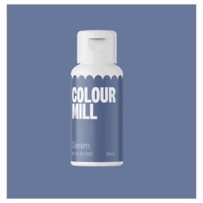 Colorant pt Ciocolată ,Crema de Unt etc.-Denim, 20 ml-Colour Mill