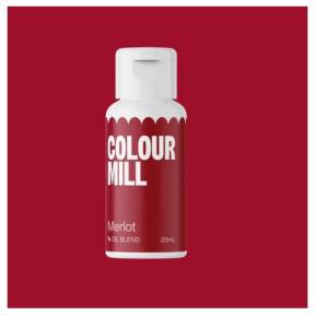 Colorant pt Ciocolată ,Crema de Unt etc.-Merlot, 20 ml-Colour Mill