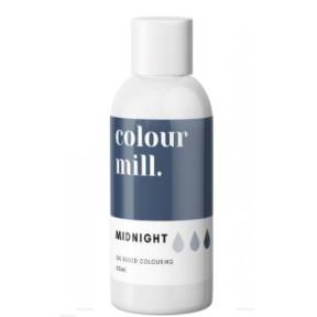 Colorant pt Ciocolată ,Crema de Unt etc.-Midnight, 100 ml-Colour Mill - Anyta Cooking