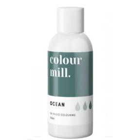 Colorant pt Ciocolată ,Crema de Unt etc.-Ocean, 100 ml-Colour Mill - Anyta Cooking