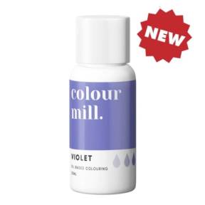 Colorant pt Ciocolată ,Crema de Unt etc.-Violet, 20 ml-Colour Mill