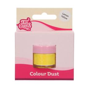 Colorant pudra comestibila – LEMON YELLOW- 3 GR -Funcakes