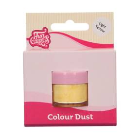 Colorant pudra comestibila – LIGHT YELLOW- 2.5 GR -Funcakes