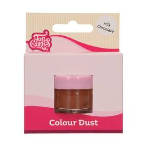 Colorant pudra comestibila – MILK CHOCOLATE- 1,5 GR -Funcakes