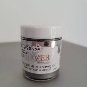 Colorant Pudra Metalizat -Argintiu / Silver - 10 gr - Dr gusto