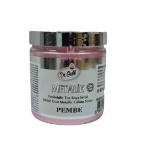 Colorant Pudra Metalizat - Roz / Pembe - 50 gr - Dr gusto - Anyta Cooking	