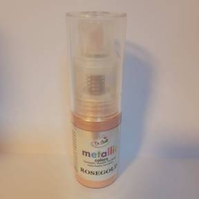 Colorant Pudra Metalizat Spray Pompita - 10 gr - ROSE GOLD - Dr Gusto