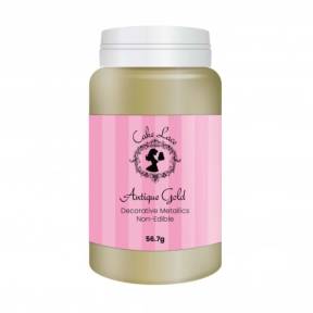 Colorant Pudra pt Decoruri (Non-Edible) - 56 gr - ANTIQUE GOLD - Cake Lace - Anyta Cooking