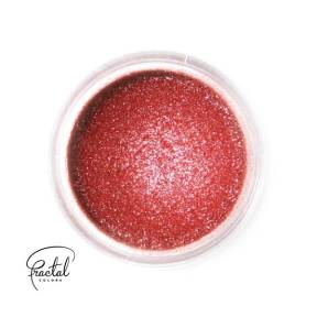 Colorant pudra necomestibil  - SHINE SPARKLING DEEP RED -2,5 gr- Fractal 