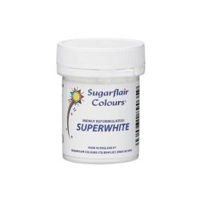 Colorant pudra- SUPERWHITE - 20 G - Sugarflair