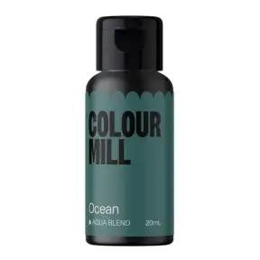 Colorant Gel Concentrat Hidrosolubil - OCEAN - 20 ml - Colour Mill