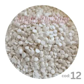  Confeti din Zahar - Alb - NR12 - 85 gr - Anyta Cooking