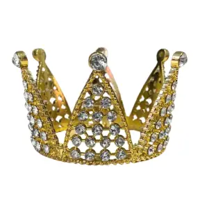 Mini coronita pentru tort aurie - Anyta Cooking