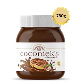 Cremă de cacao cu alune (13% alune) - 750 g - COCOMEKS - Anyta Cooking