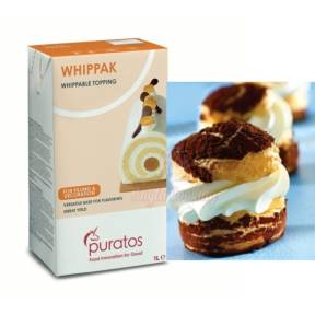 Cremă / Friscă vegetală, stabilă la congelare-decongelare - Whippak - 1L - Puratos - Anyta Cooking