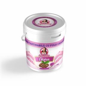 Cremă tartinabilă cu fulgi crocanti – CAFEA – 1 kg – Anyta Cooking