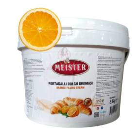 Crema gata de utilizat termostabila - PORTOCALE - 6 kg - Meister