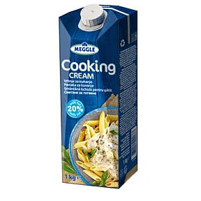 Crema / Smantana lichida pentru gatit, 20% grasime - 1 litru - Meggle
