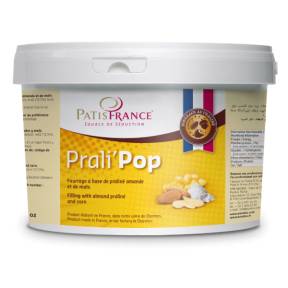 Crema / Umplutura crocantă de migdale - PRALI’POP - 2kg - PatisFrance