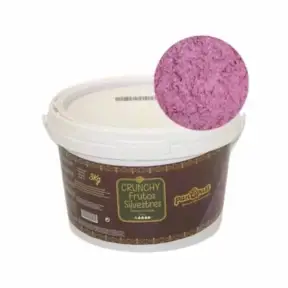 Crema de ciocolata alba cu fructe de pădure si fulgi crocanti - 3kg -Crunchy Frutos Silvestres