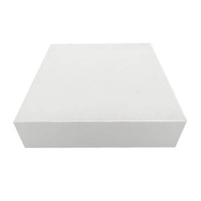Cutie Patrata Prajuturi /Fursecuri Alba - 26 x 26 x Inalt 10 CM