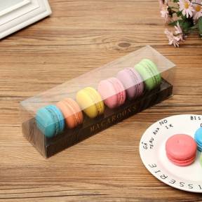 Cutie pentru 6 Macarons+ PVC -24.4x7x6 cm-Anyta Cooking - Anyta Cooking