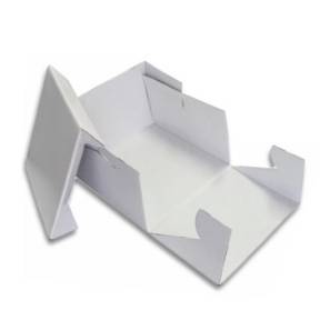 Cutie Tort Alba Extra Tare - 20 X 20 X H: 15 CM