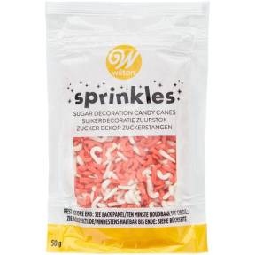 Decor comestibil - CANDY CANE SPRINKLE MIX - 50 gr - Wilton - Anyta Cooking