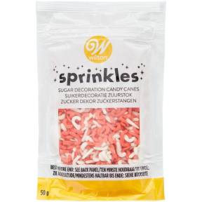 Decor comestibil - CANDY CANE SPRINKLE MIX - 50 gr - Wilton