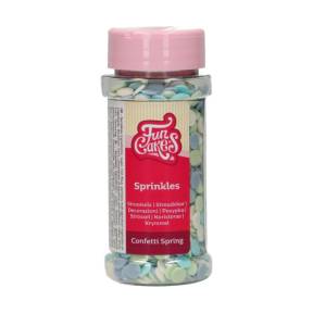 Decor comestibil confetti - SPRING - 60 G- Funcakes - Anyta Cooking