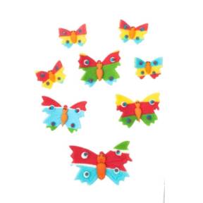  Decor comestibil -  „Fluturi" 8 bucăți - Anyta Cooking 