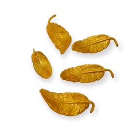 Decor comestibil - Pene aurii- Anyta Cooking