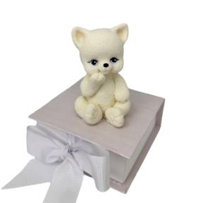 Decor comestibil - „Pisicuță albă” - Anyta Cooking