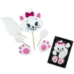  Decor comestibil - „Pui de pisică draguț 2D” - Anyta Cooking 