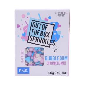 Decor comestibil Sprinkles - BUBBLE GUM - 60 G - PME - Anyta Cooking