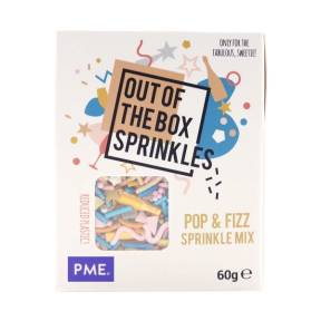 Decor comestibil Sprinkles - POP&amp;FIZZ- 60 GR - PME