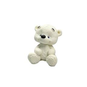 Decor comestibil - "Ursluet de pluș alb - Anyta Cooking