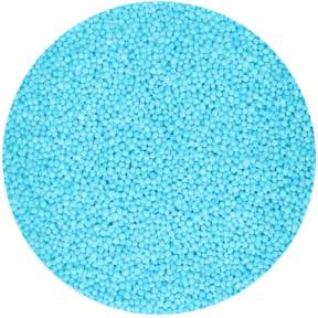 Perle / Perlute din zahar 1,5mm – ALBASTRU DESCHIS - LIGHT BLUE – 80gr - Funcakes