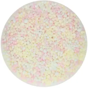 Decor din zahar - DOTS PASTEL - 80 G - Funcakes