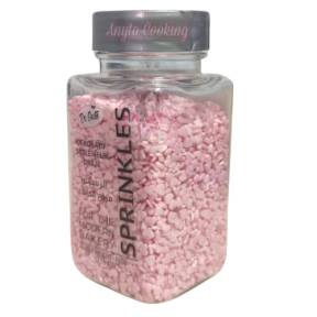 Decor din zahar - Mini Stelute Roz -100 gr - Dr Gusto