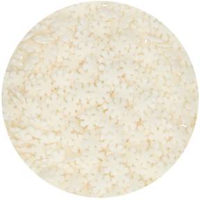 Decor din zahar – Snowflakes White – 50 Gr – Funcakes