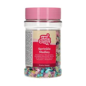 Decor din zahar -SPRINKLE MEDLEY PRETTY SWEET 180 G - FunCakes - Anyta Cooking