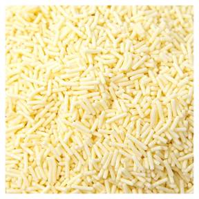 Decor Vermiceli de ciocolată albă (fără gluten) - 1 kg - Irca - Anyta Cooking